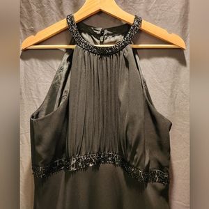 Black evening dress